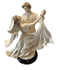 GIUSEPPE ARMANI Signed TRUE LOVE Wedding Dance 12.5” Sculpture Florence Italy picture