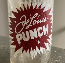 1940's Joe Louis PUNCH 7 Ounce Glass Bottle (Scarce / Vintage) picture