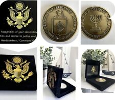 Rare US Israel CIA  Secret Joint Operation Challenge Coin USA picture
