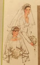 Vintage Bridal Veil Pattern Simplicity 9420 picture