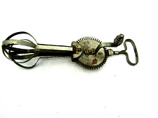 Vintage Metal Egg Beater - Ladd Beater No 0- United Royalties Corp NY 1921 picture