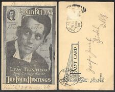 1906 Actor/Actress Postcard - Lew Huntings - I'm Billy Buttons picture