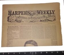 HARPER'S WEEKLY Newspaper Reissue January 12 1861 Senator Seward's Arabians Ads picture