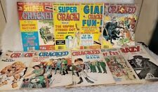 9 - Vintage 80s Crazy, Cracked, Super Cracked, & Giant Cracked Magazines Lot picture