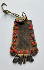 VINTAGE Native American Indian Beaded Beadwork Small Bag  picture