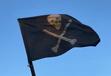 Hand Sewn 18th Century Pirate Flag picture