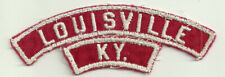 Louisville KY. Kentucky RWS Community Strip CSP BSA Patch picture