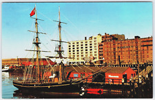 Postcard Tea Ship Replica Boston Tea Party Ship and Museum Massachusetts picture