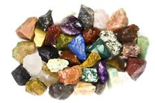 2 lbs of Bulk Rough INDIA Stone Mix - Over 25 Stone Types - Tumbling Rocks picture