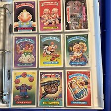 vintage garbage pail kids cards lot Set Of 9 Cards picture