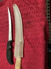 Vintage ESTATE Fillet Fishing Knife With Sheath.  G96 Cuda Japan  Hard to FIND picture
