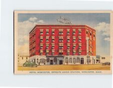 Postcard Hotel Worcester Opposite Union Station Worcester Massachusetts USA picture