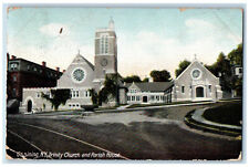 1908 Trinity Church and Parish House Ossining New York NY James A. Hart Postcard picture