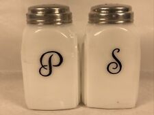 McKee Art Deco Roman Arch Salt and pepper Shakers picture