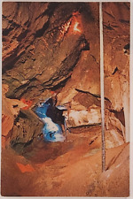 Postcard The Jewel Room Indian Caverns, Rock Formations Spruce Creek, PA Vintage picture