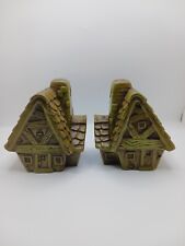 Cottage House Rare Green Vintage Twin Winton Salt And Pepper California Antique  picture