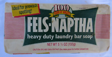 Vintage Fels Naptha Heavy Duty Laundry Bar Soap 5 1/2 oz Antique Unused picture