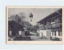 Postcard St. Johannes der Täufer Grainau Germany picture