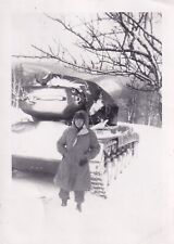 Original Photo NAMED 57th TANK BATTALION M-26 PERSHING 1951 West Germany 119 picture