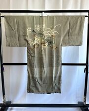 Vintage Japanese Silk juban kimono - Antique Mens Juban picture