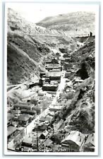 c1940's Bird's Eye View Of Bingham Canyon Utah UT RPPC Photo Vintage Postcard picture