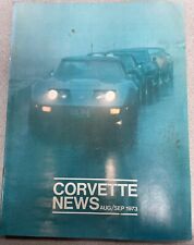 Vintage Corvette News Magazine - August/September 1973 picture