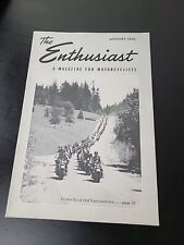 January 1950 HARLEY DAVIDSON The Enthusiast Motorcycle Magazine  picture