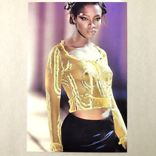 Naomi Campbell Photo Glossy 4 x 6 Female Model Gianni Versace 1997 Runway picture