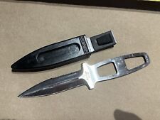 Vintage Kershaw Amphibian Divers Dive Knife With Sheath picture