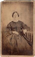 1862 CIVIL WAR CDV 1C WASHINGTON DOUBLE CIVIL WAR TAX STAMP LADY IN DRESS picture