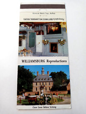 Vintage Matchbook: Kittinger Williamsburg Furniture, WIlliamsburg, VA picture