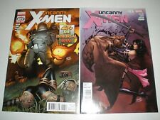 Marvel Comics Uncanny X-Men # 5 6 High Grade (2010) A vs X picture
