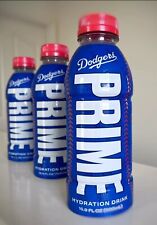 RARE Blue 2024 LA Dodgers Prime Hydration Drink  bottles Limited Edition -  picture