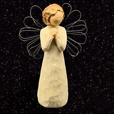 Vintage 2000 Susan Lordi Demdaco Willow Tree “Angel Of Wishes” 5”T 3”W picture