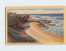Postcard Beautiful Beach and Cliffs Southern California Shoreline USA picture