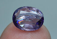 Beautiful Oval Faceted Fluorescent Purple Scapolite Gemstone 1.70 Carat picture