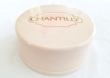Vintage CHANTILLY Dusting Body Powder w/Puff by Dana 1.75 oz ~ Sealed Interior picture