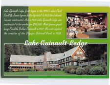 Postcard Lake Quinault Lodge Olympic National Park Quinault Washington USA picture