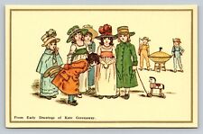 Kate Greenaway Young Man Curtsy Girls Toy Horse Boys Guard Big Pie Hong Kong PC picture