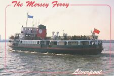 THE MERSEY FERRY LIVERPOOL POSTCARD picture