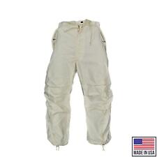 Original US Snow Pants Hunting Lightweight Army Trousers Military White Olive picture