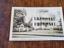 Vintage RPPC Postcard Photo Falmouth Historical Society Garden Club Bx1-6 picture