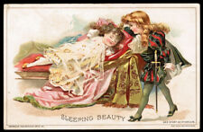 1894 LION COFFEE Victorian Trade Card - Woolson Spice - 