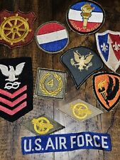 WWII US Army Miscellaneous Patch Lot L@@K picture