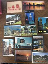 Lot of 11 Vintage Postcards Boston Massachusetts & Boston Symphony Program picture