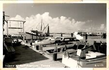 Ships, Boats, Port Aransas, Texas TX RPPC Postcard picture