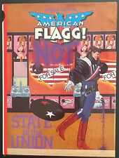 AMERICAN FLAGG STATE OF THE UNION Howard Chaykin S&N #747/1800 Hardcover HC '89 picture