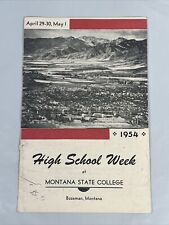 Montana State College 1954 Booklet Bozeman Montana State College 1954 WOW Look picture