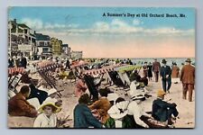 C.1910 OLD ORCHARD BEACH MAINE, VILLA TOYA DANCING PAVILLION TAKADIP Postcard P8 picture