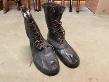 ORIGINAL WWII US ARMY WINTER M1938 SHOEPACS BOOTS- SIZE 9 picture